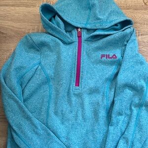 FILA Hooded Half-Zip Pullover